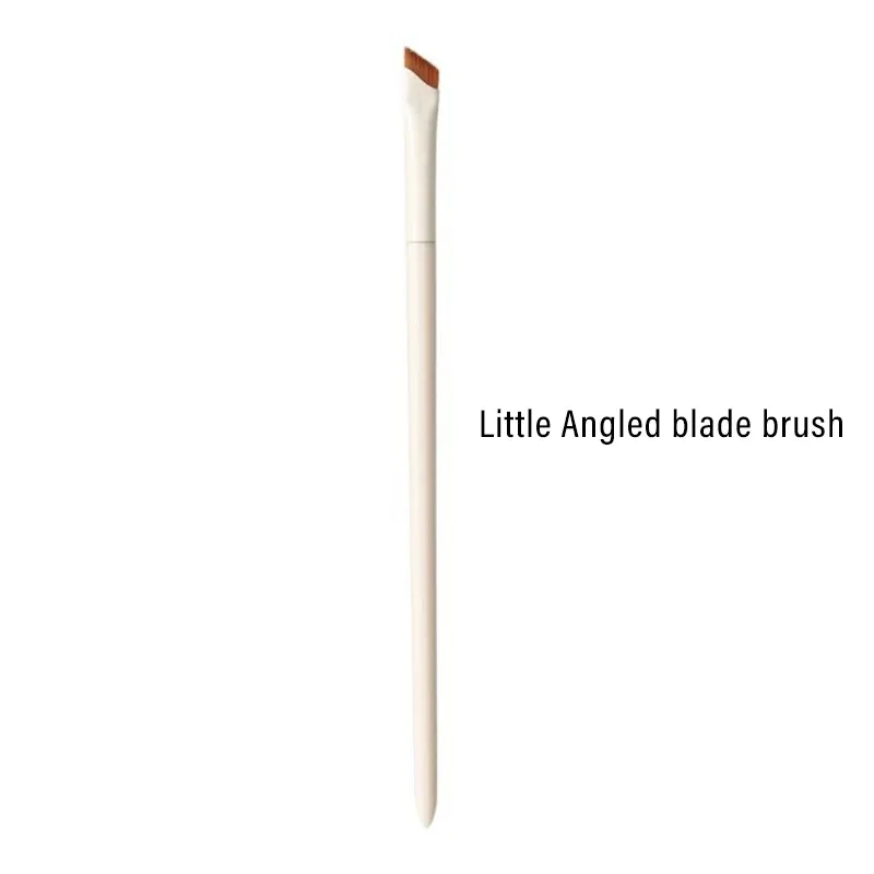 1/3/7/9 τεμ. White Upgrade Blade Eyeliner Brush Πινέλα μακιγιάζ ματιών Σετ εξαιρετικά λεπτή λεπτή γωνία επίπεδη βούρτσα φρυδιών ακριβής λεπτομέρεια — image 18