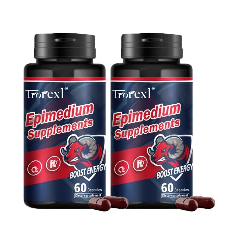 Natural Epimedium Capsules Enhance Endurance Supplement : Boost potency & Morning Power (Men's Health Secret) — image 8