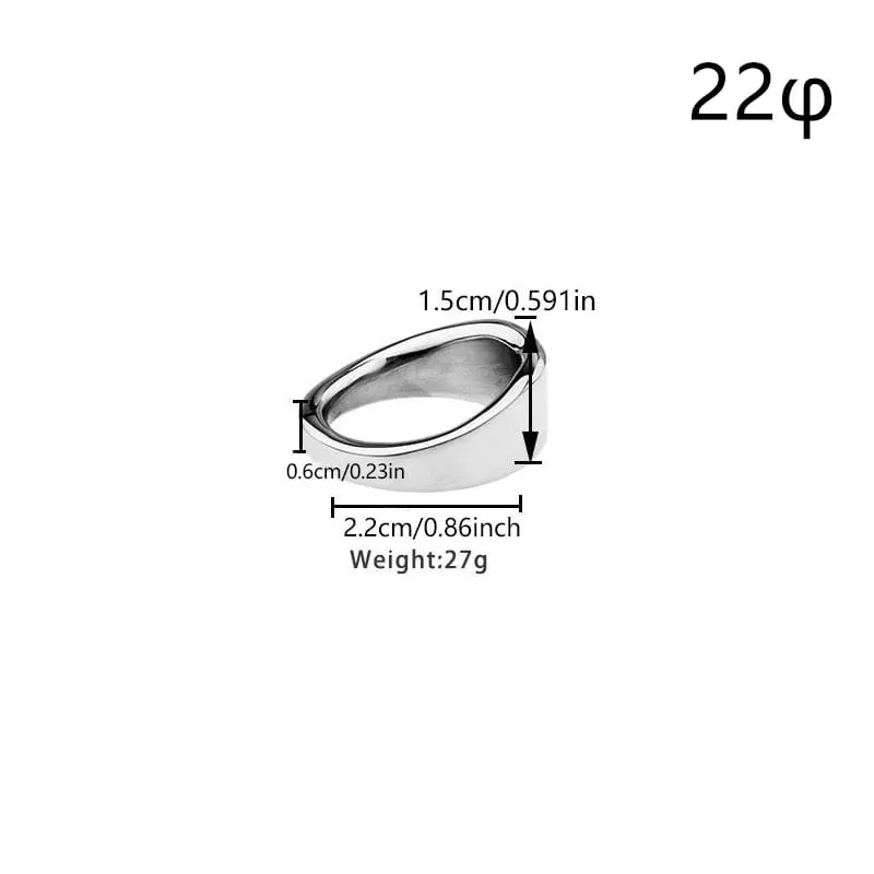 Sa-Penis Ring Sex Toy Sexual Stimulation Device Bevelled Design Cockring For Men Chastity Foreskin Glans — image 9