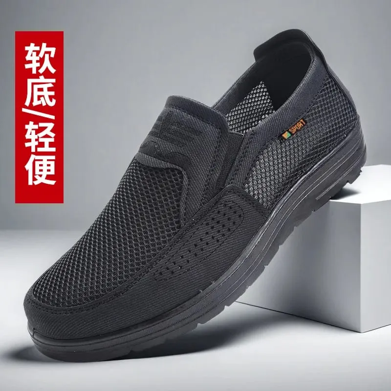 ​Men's Shoes 2025 Summer Casual Sneakers Breathable Mesh Chunky Sole Affordable Free Shipping​