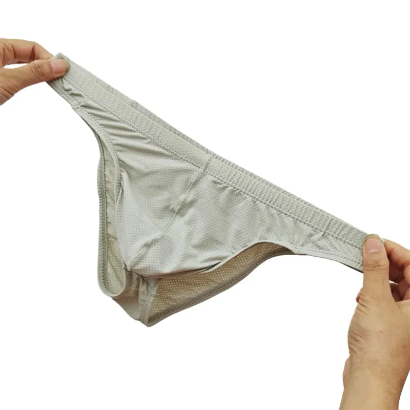 Bulge Pouch Underwear For Men Briefs Sexy Men's Briefs 2XL Low Waist Underwear Classic Style Underwear For Everyday Wear — image 4