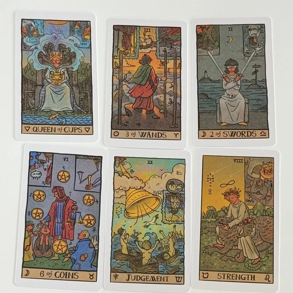 Akashic Eye Tarot Cards Deck 78Pcs For Easy Beginners Fate Fortune Telling Party Tabletop Board Game Toy — image 3