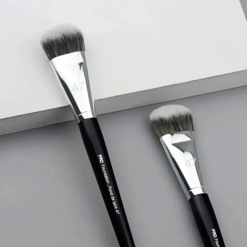 Mulheres rosto base maquiagem ferramentas de beleza profissional escova de fundação 47 cabeça de vassoura base líquida sombra reparação escovas