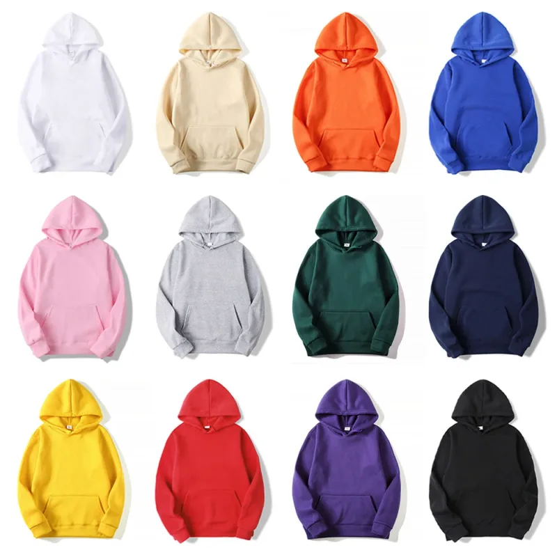 Sudaderas con capucha De lana lisas, venta al por mayor Unisex, sudadera con capucha para hombres, sudadera negra con sublimación barata para hombres, Sudaderas De Hombre — image 18