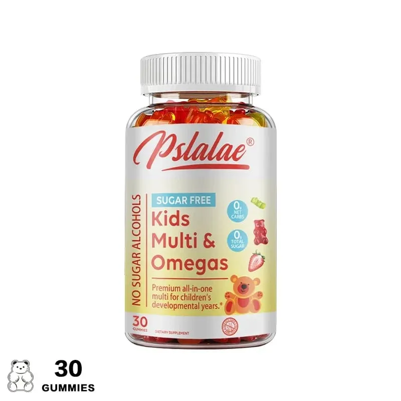 Kids Multivitamins gumicukor - Erősíti az immunitást Elősegíti az egészséges agy- és testfejlődést, energiát ad