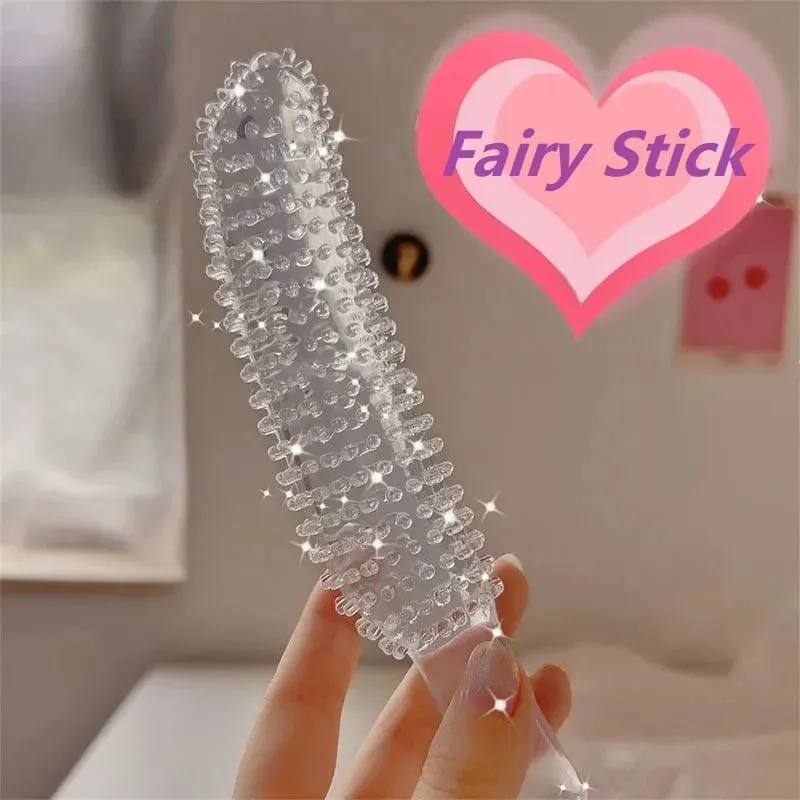 Fairy Stick-maza de gránulos grandes, tapón Anal para pene suave y transparente, tapón Anal, Juguetes sexuales para hombre, mujer, parejas, estimulación Vaginal y Anal — image 2