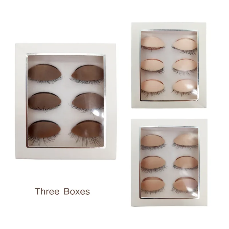 Χονδρική τιμή Εξάσκηση Lashing Eyelashes Mannequin Head Σετ εκπαίδευσης για αρχάριους Καλλυντικά Eye Lash Extension Supplies Mannequin