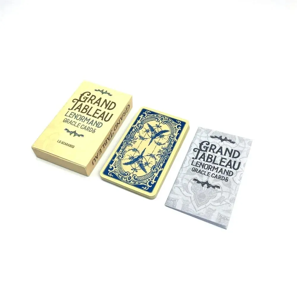Εγχειρίδιο Grand Tableau Lenormand Oracle Decks A 36 English Divination Edition Deck Borad Games with Paper