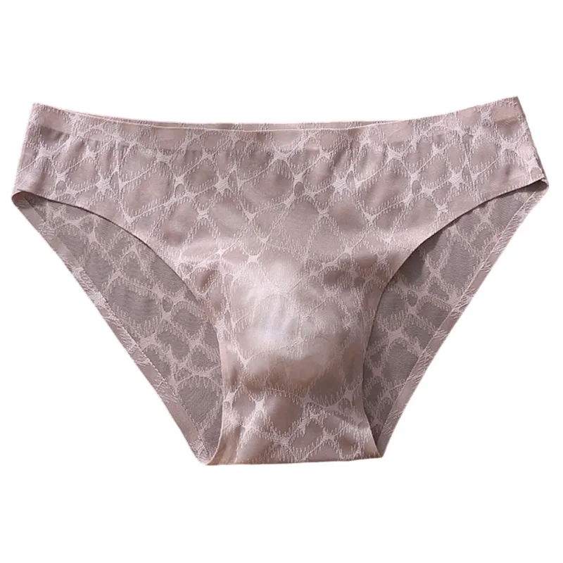 Letter Lace Transparent Men's Underwear Thin Mesh Hollow Out Sexy Male Briefs Medium Low Waist Sexy Triangle Shorts — image 17