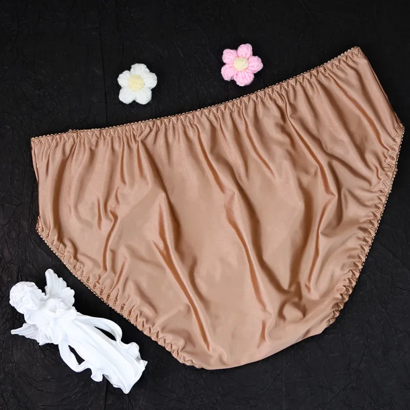 smooth Briefs Silky Men's Underwear Glossy Sports Men Swimsuit Interior Hombre Panties mens sexy underwear — image 6