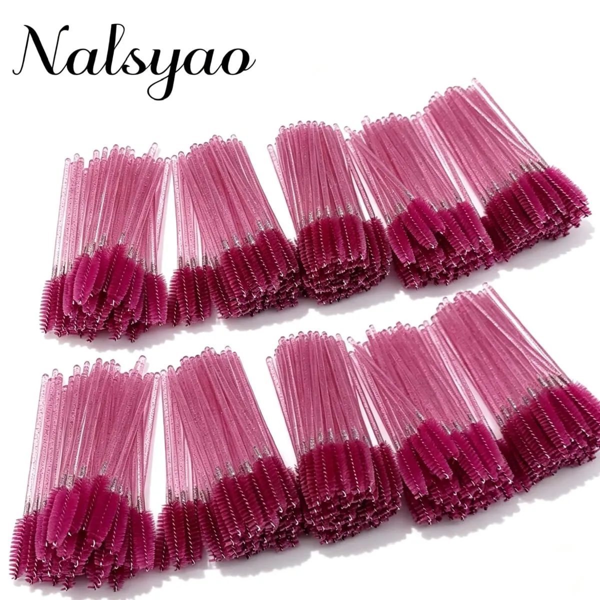 50pcs Disposable Eyelash Brushes Extension Crystal Eyebrow Brush Mascara Wand Eye Lashes Cosmetic Tool Set Makeup Beauty — image 6