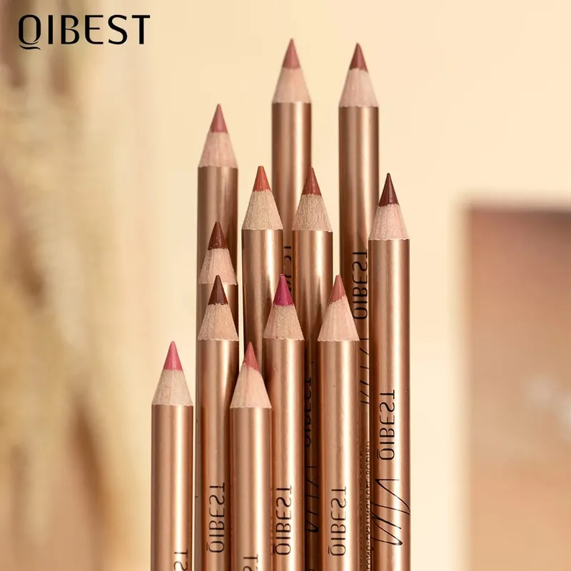 12 ΤΕΜ Σετ Lipliner Αδιάβροχο ματ μολύβι χειλιών Lipstick Lasting Lip Liner Pen Smooth Nude Lipstick Pencil For Cosmetics — image 2