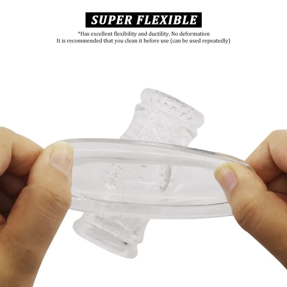 G-spot Stimulate Vibrator Head Cover Erotic Accessories Magic Wand Attachment Silicone AV Rod Head Cap Adult Sex Toys for Women — image 3