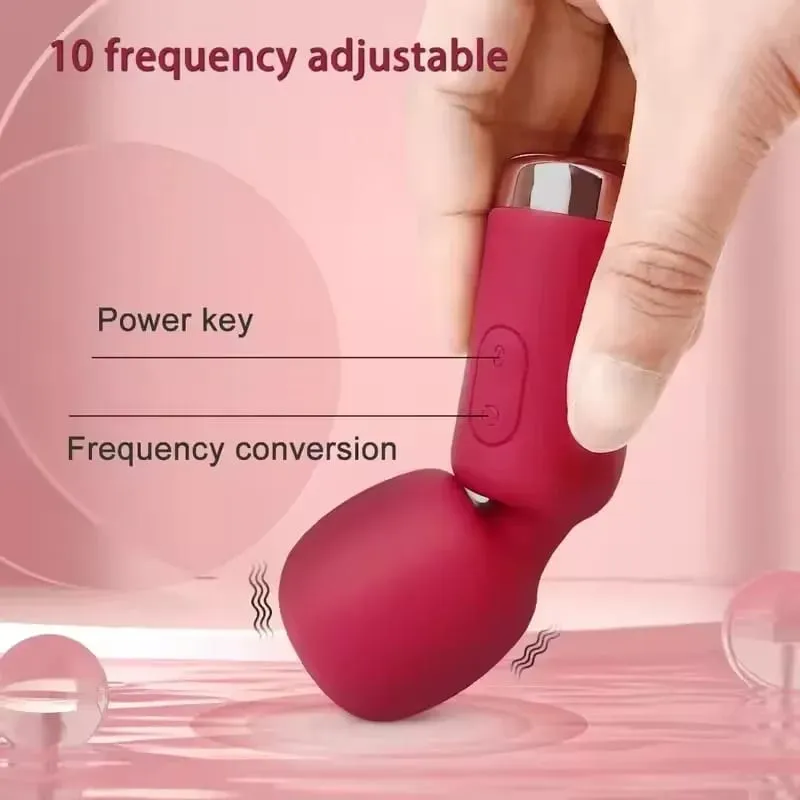 Ισχυρό AV Vibrator Female Spot G Clitoris Stimulator μαγικό ραβδί Vangin μασάζ θηλών Dildo Masturbator σεξ παιχνίδι για γυναίκες 18+ — image 2