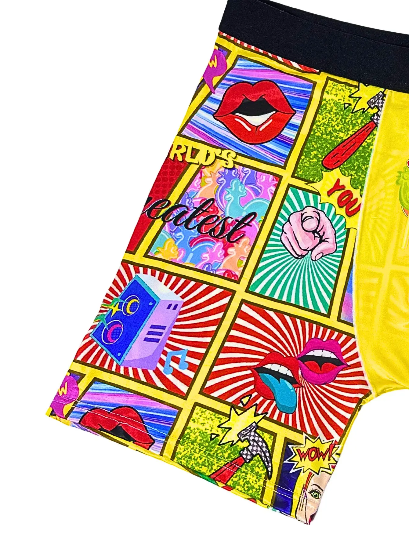 Men Underwear Casual Sports Boxershorts Men Print Long Boxers Teenagers Parents Sexy Funny Underwear Fashionable Printed Shorts — image 4