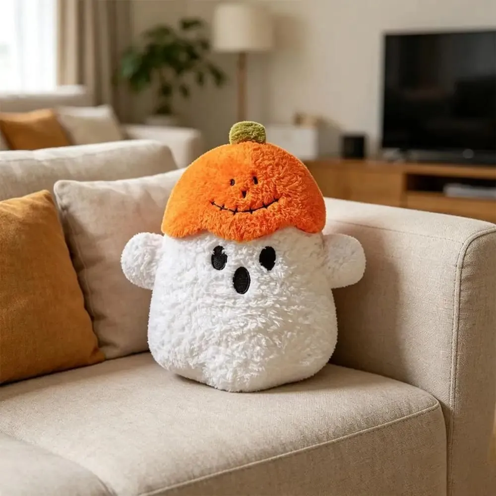 Διακοσμητικό μαξιλάρι Ghost Huggable Ghost Hug Pillow Ύφασμα PP Βαμβακερό γέμιση μαξιλάρι κολοκύθας Halloween μαξιλάρι για γραφείο — image 2