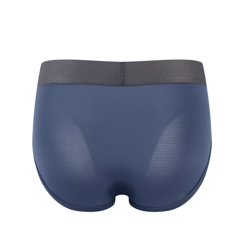 Men Underwear Brief Sexy Low-rise Striped Bikini Athletic Supporters Underpants Sleepwear Nylon Quick Dry Breathable — image 16