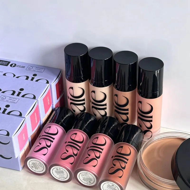ΝΕΟ Saie Glowy Super Gel Starglow/Liquid Blush Moisturize Base Makeup Highlighter για Dewy Makeup Hydrating Antioxidant Repaire — image 3
