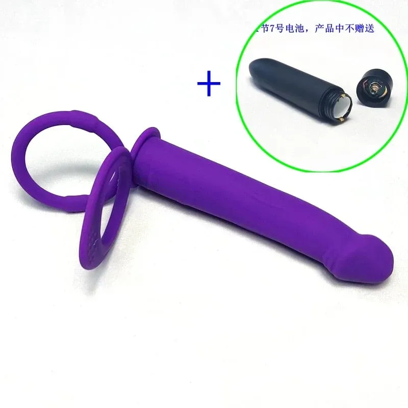 Vibrator Double Penetration Anal Plug Dildo Butt Plug For Woman Strap On Penis Massage Vagina Plugs Adult Sex Toys For Couples