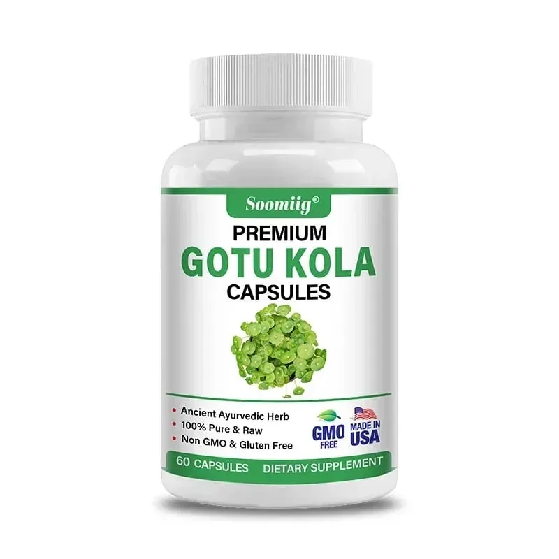 Premium Centella Asiatica Capsules - Brain Supplement - Brain & Nervous System Calm Mental Clarity Improve Skin — image 8