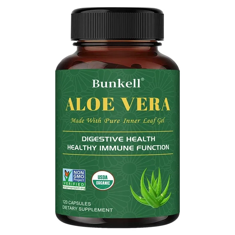 Suplemento de Aloe Vera - Feito com Aloe Vera Orgânico, auxilia na digestão da pele e na saúde das articulações para homens e mulheres — image 8