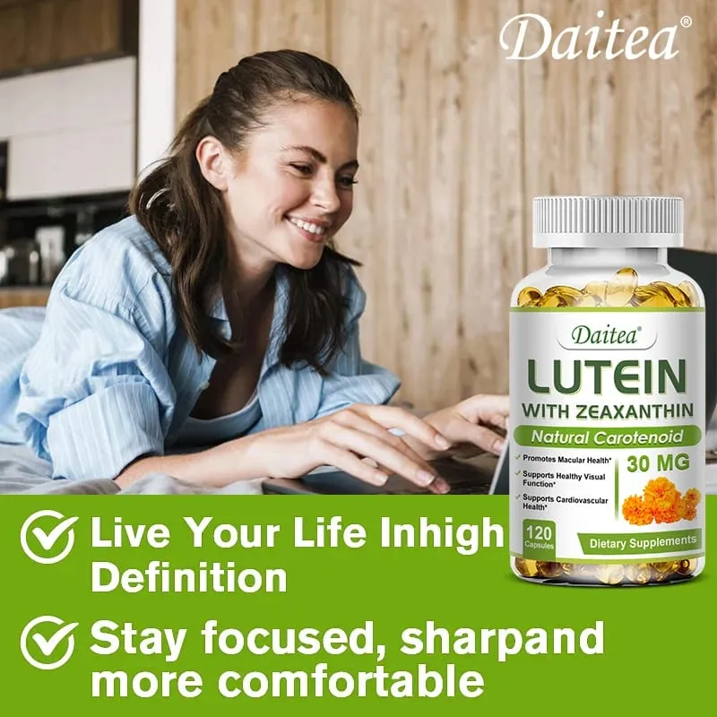 Lutein Eye Supplement - Containing Vitamins Zeaxanthin Extract Improve Eye Edema Improve Vision Health Eye Health — image 6