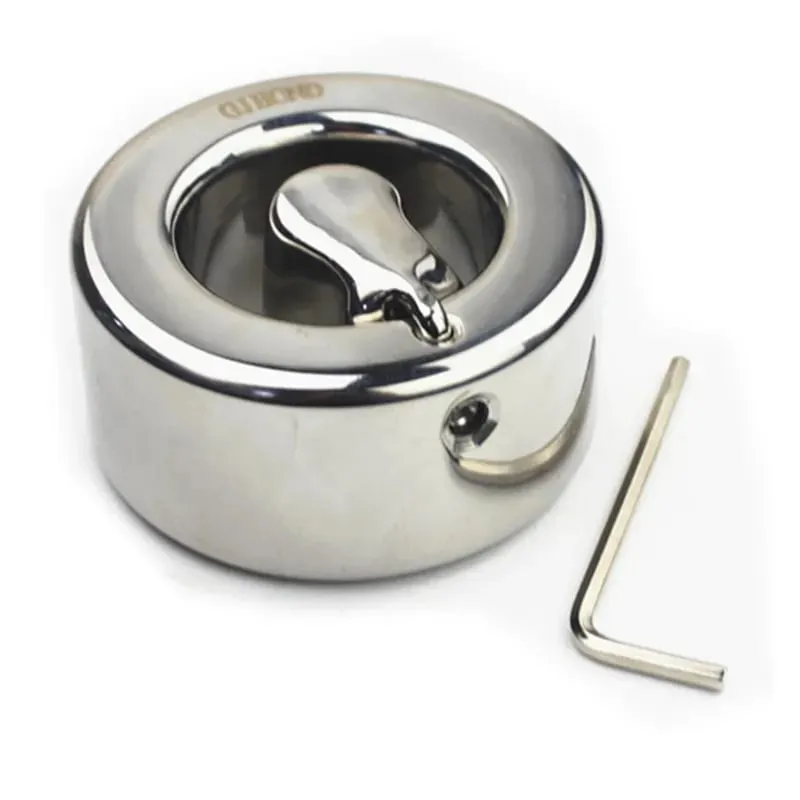 Penis Weight Scrotum Testicle Pendant Rings Stainless Steel 300-2000g Heavy Cockring Stretcher Cock Ring Sex Toys for Men BB2-98