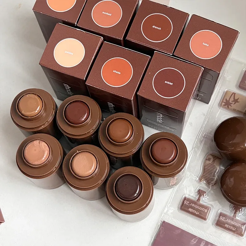 Καλοκαιρινό όριο Σιπ Μπρονζέ Pocket Contour Stick Blush Stick Εύκολη εφαρμογή Ομαλή εξάπλωση Μακιγιάζ μακράς διαρκείας Φορέστε LipBoost — image 3