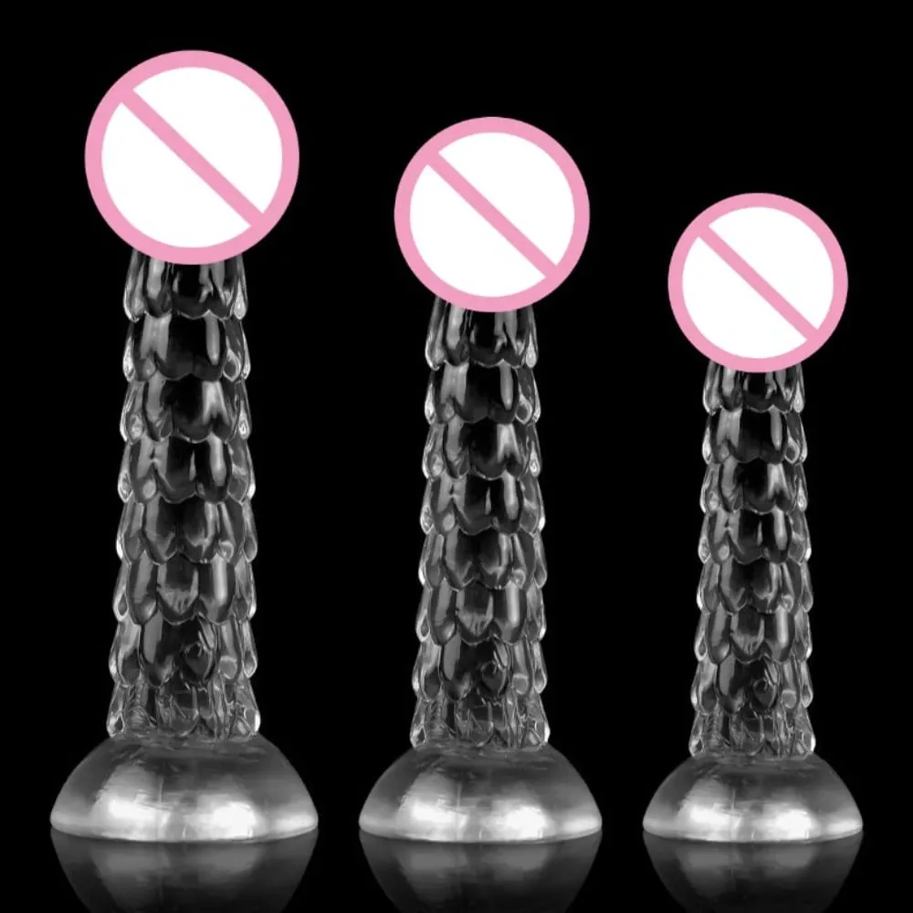 Dragon Dildo with Suction Cup – Soft Anal Plug & Butt Whip Dilator for Women and Men – Fantasy Sex Toys for Adults Pleasure — image 6