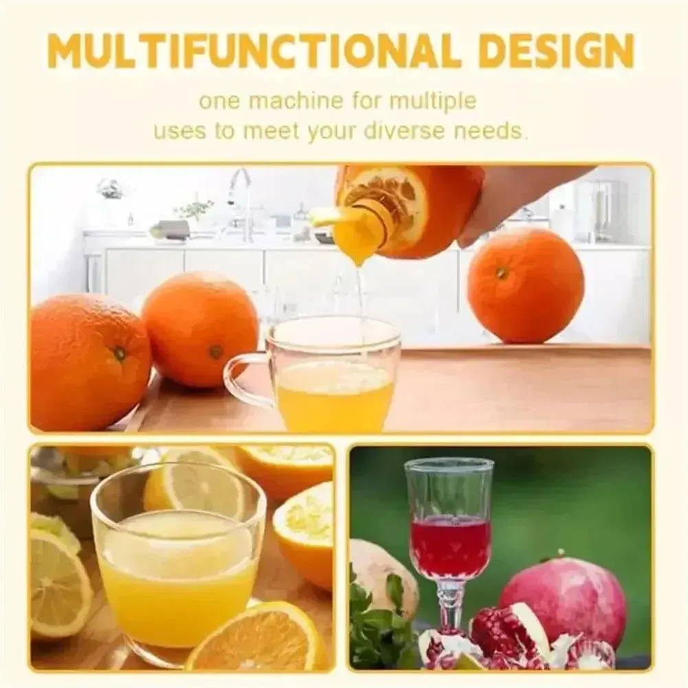 NEW Plastic Manual Citrus Juicer Mini Lemon Juicer Orange Squeezer Easy Juice Extractor Freshness Preserving Kitchen Sttuff — image 3
