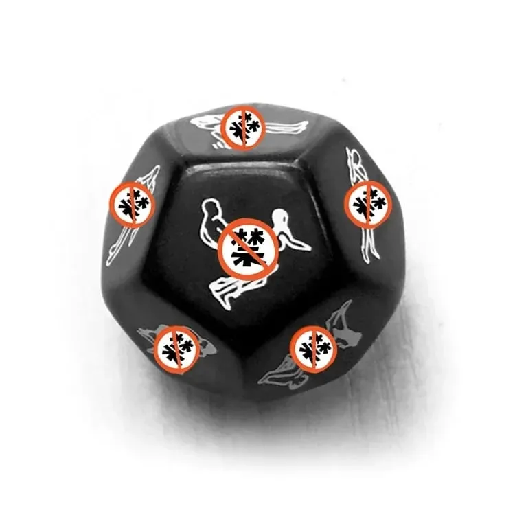 12 Sides Sex Toys for Couples Funny Sex Dice Adult Game Erotic Love Sexy Posture Foreplay Lovers Humour Game Toy Romantic Party — image 8