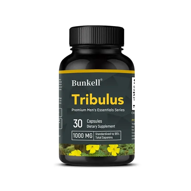 Κάψουλες Tribulus Terrestris - Ενισχύει την ενέργεια Βελτιώνει τη διάθεση Ενισχύει την αντοχή και την αθλητική απόδοση - 120 κάψουλες