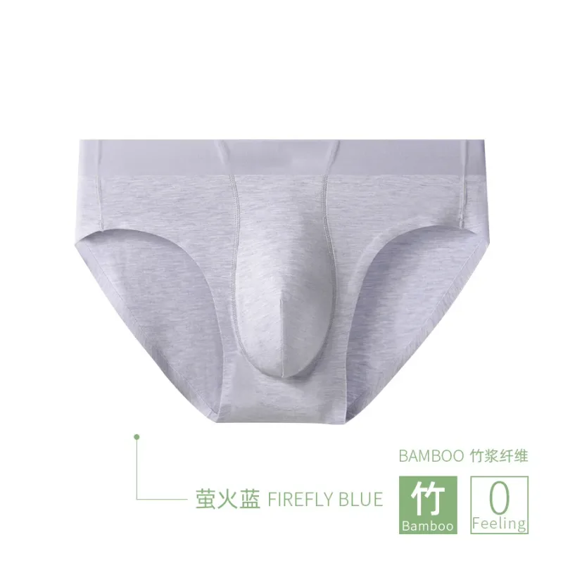 Men Sexy Briefs Bamboo Fiber Underwear Bulge Pouch Underpants 10A Antibacterial Breathable Sports Panties Soft Knickers Shorts — image 23