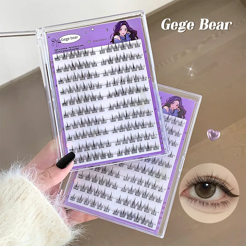 Gege Bear Non Gel False Eyelashes Are Easy to Apply in Three Steps with Natural Effects Perfect for Beginners. They Come with S — image 7