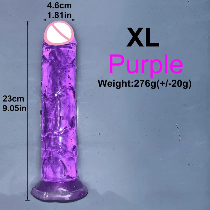 Barato 5 colores pequeño consolador transparente ventosa gelatina pene mujeres erótico sexo Anal juguetes clítoris suave masturbadores vaginales pene — image 16