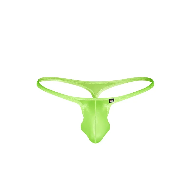 Men's Underwear Japanese Style Ultra-Thin Ice Silk Thong Low Waist Elastic Comfortable T-Back — image 14