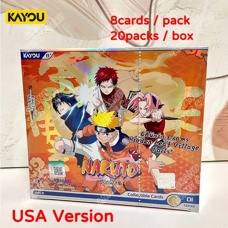 Genuíno naruto t4w8 jin1 jin2 mar versão em inglês versão global caixa de reforço anime tcg raro cr ninja mundo cartão coleção