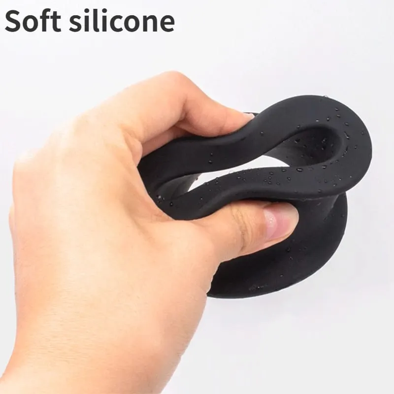 Butt Plug with Tunnel Silicone Buttplug Analplug Butplug Dilatation Anal Training Trainer Dilator Stopper Ass Anus Sex Toys