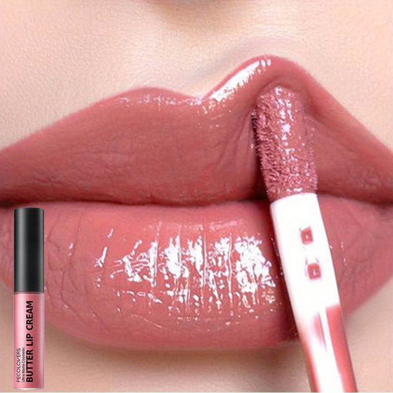 Nude Lip Gloss Αδιάβροχο ματ υγρό κραγιόν μακράς διαρκείας, μη κολλώδες φλιτζάνι Red Velvet Lip Tint Καλλυντικά Μακιγιάζ — image 3