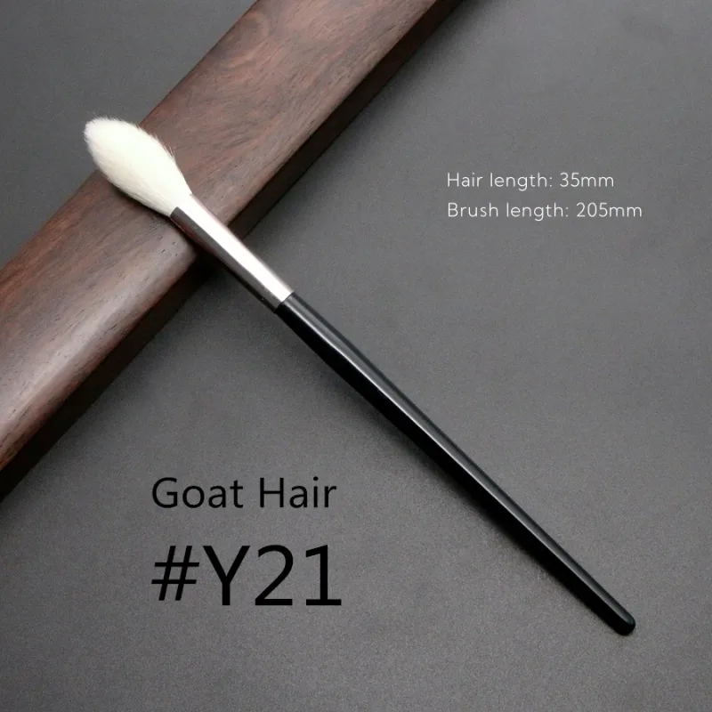 Highlighter Brush Makeup Natural Brushes Make Up Hair Goat Beauty Tools