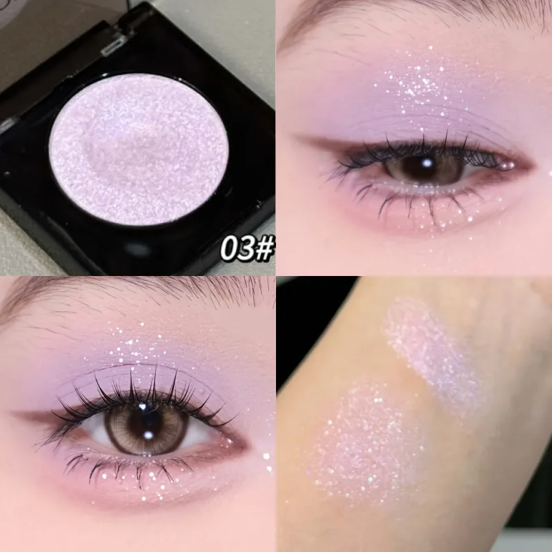 Herorange 16 Color Eyeshadow Palette Highlight Matte Shimmer Orange Brown Pink Champagne Waterproof Portable Festival Mak — image 3
