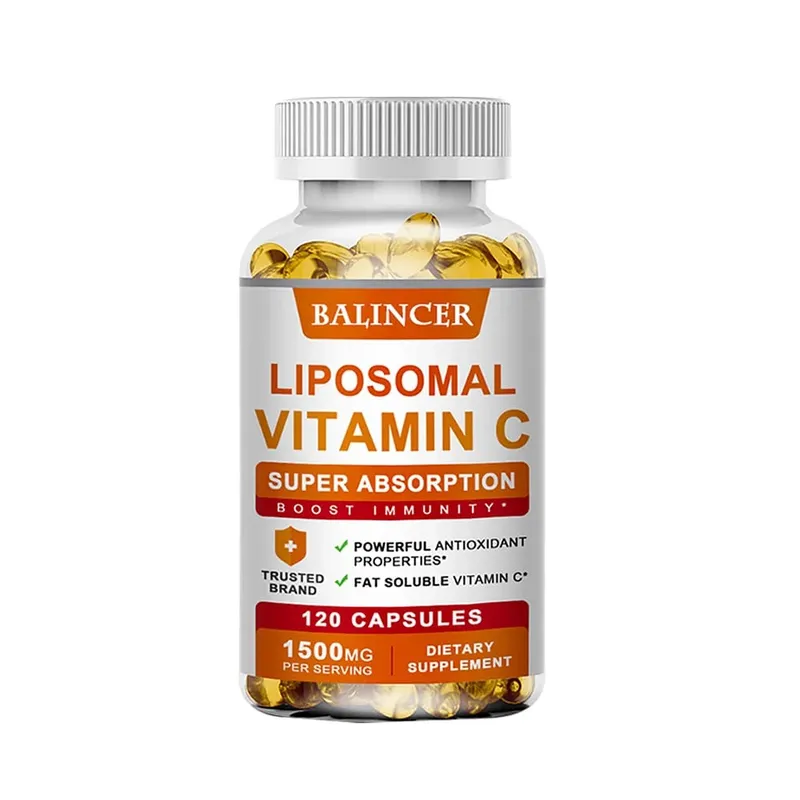 Λιποσωματική Βιταμίνη C 1500mg Υψηλής Απορρόφησης Λιποδιαλυτό Ασκορβικό Οξύ Ανοσολογική Υποστήριξη Ενισχυτικό κολλαγόνου & Αντιοξειδωτικό Συμπλήρωμα