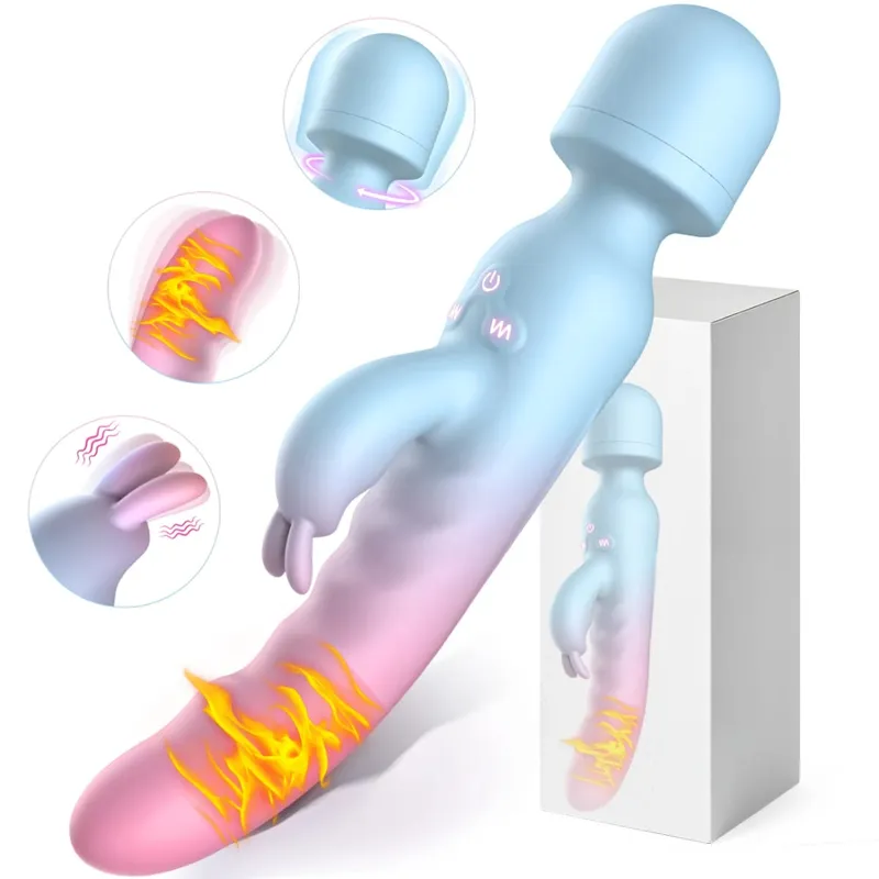 Ισχυρό AV Magic Wand Dildo Vibrator για γυναίκες Ερωτικά παιχνίδια διεγέρτης κλειτορίδας G Spot Κόλπος μασάζ Παιχνίδια σεξ για ενήλικες για γυναίκες