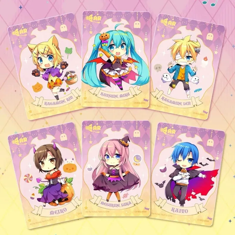 כרטיס Hatsune Miku מקורי חבילה ראשונה סדרת אנימציה כרטיס אוסף משחקי SE היקפי צעצועי ילדים מתנות ילדה