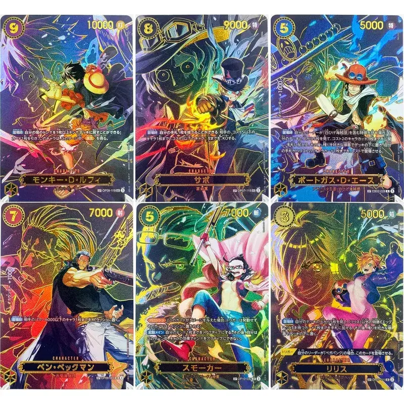 Full Set One Piece Card Game SP Rare Card Complete Collection Υψηλής ποιότητας DIY Replica Anime Foil Proxy Card [Αγγλικά/Ιαπωνικά]