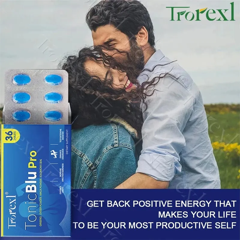 Blue Pill with Oyster Ginseng Maximum Growth Staying Power Ανδρικά συμπληρώματα — image 4