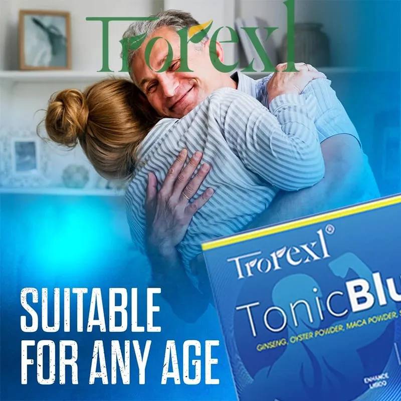 TonicBluPro Blue Pills Male Enhancing Supplements Support Stamina & Energy Natural Oyster & Ginseng Tablets — image 2