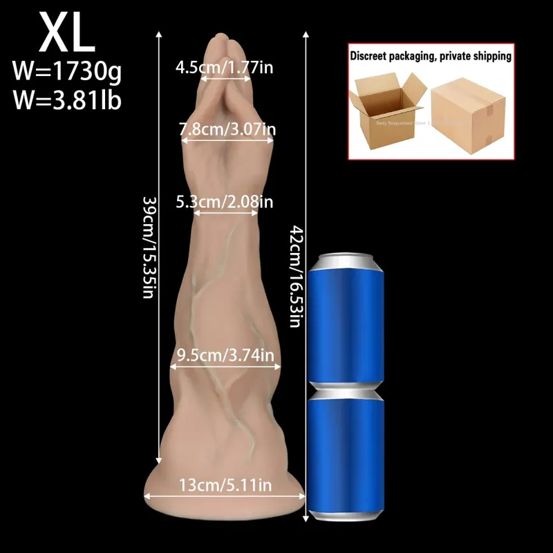 Huge Silicone Foot Butt Plug Thick Leg Dildo Large Anal Plug Anal Expander Masturbator Anus Dilator Sex Toys Adult Toy Sex Shop — image 12