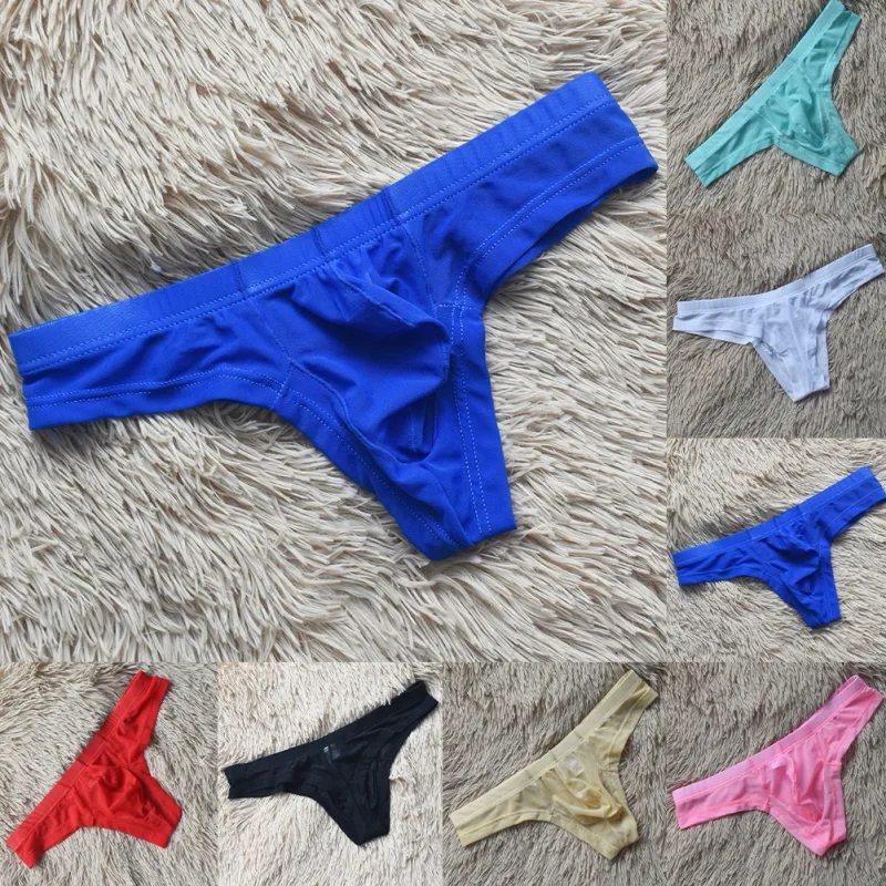 Seluar Bernafas Seluar G Strings Comfort Fit Regangan Fleksibel Ringan Fabrik Nylon Spandeks Campuran Pinggang Rendah Tali G — image 9