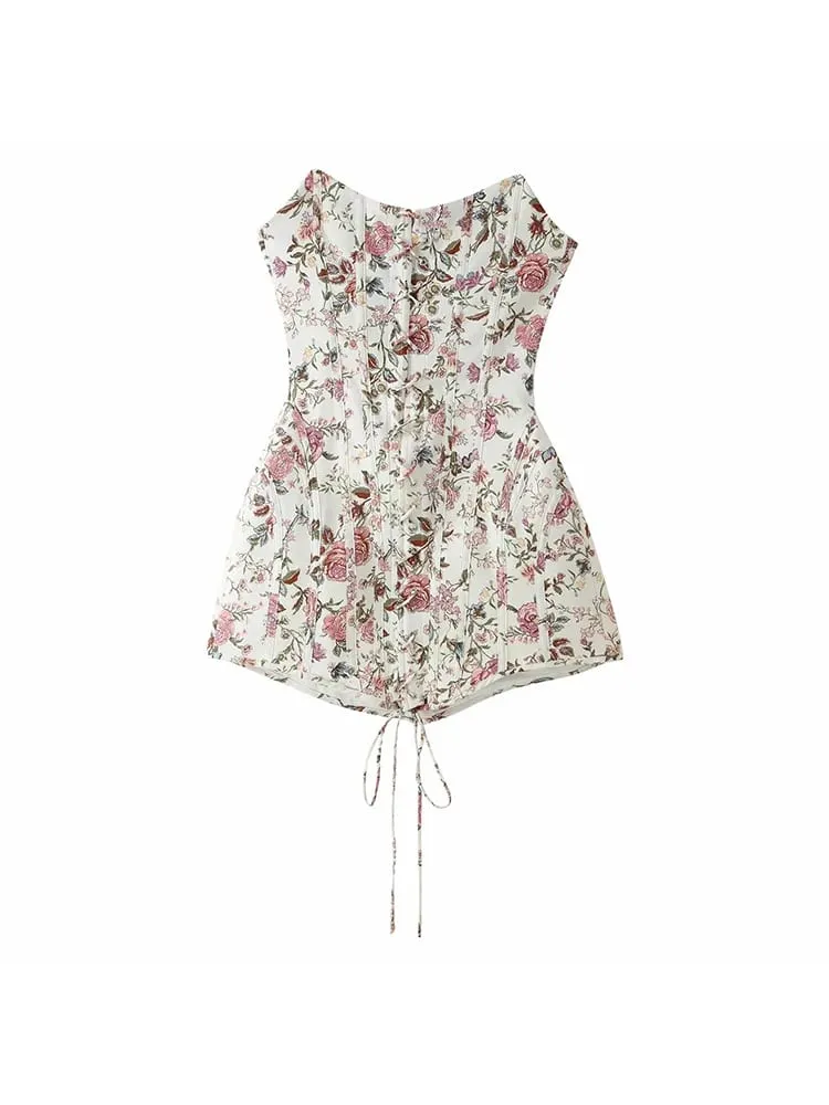 Női rozsda csipke patchwork Midi ruha Boho négyzet nyakú ujjatlan lenge, lendületes alkalmi ruhák Női nyári vakációs ruhák — image 2
